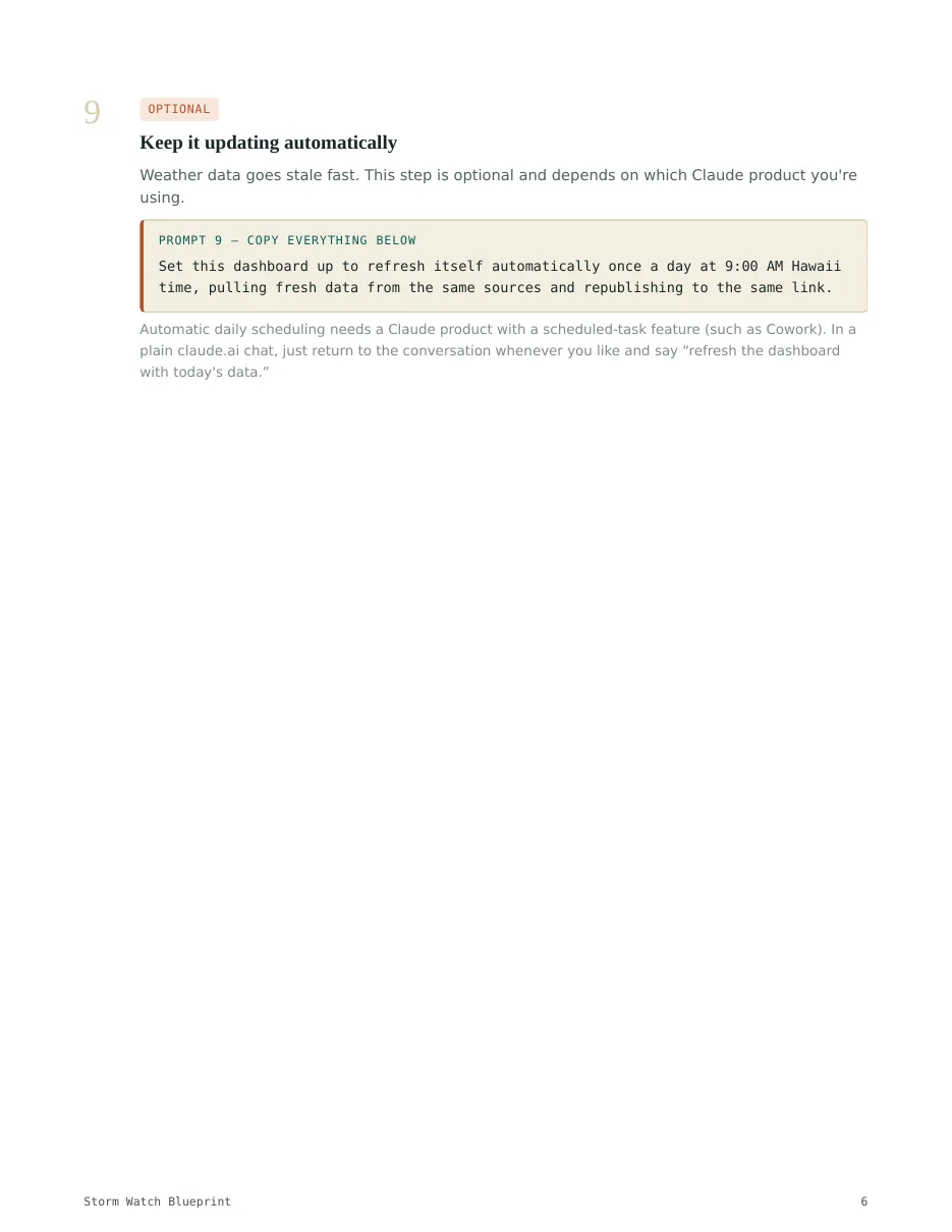 Storm Watch guide page 6